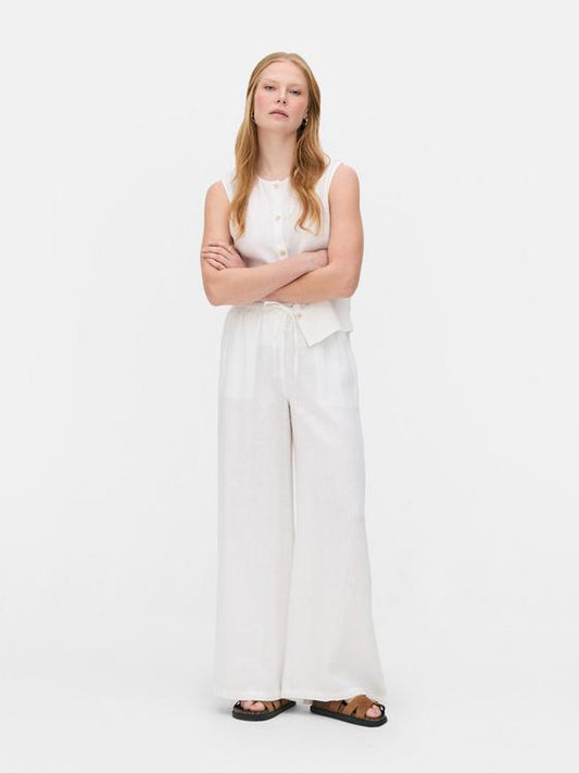 The Edit Linen Trousers
