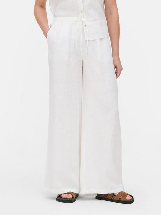 The Edit Linen Trousers