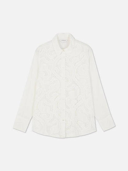 The Edit Cutwork Shirt