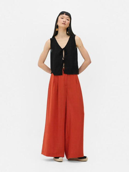 Tie Front Waistcoat