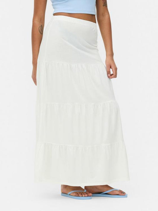 Tiered Maxi Skirt