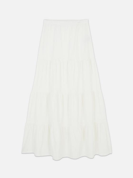 Tiered Maxi Skirt
