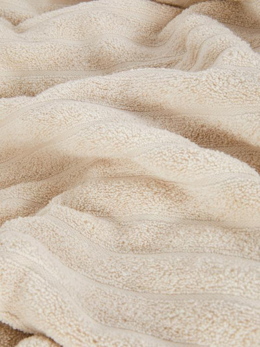 Extra Large Ribbed Bath Towel
