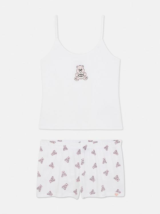 Care Bears Sleeveless Shorty Pyjamas Set