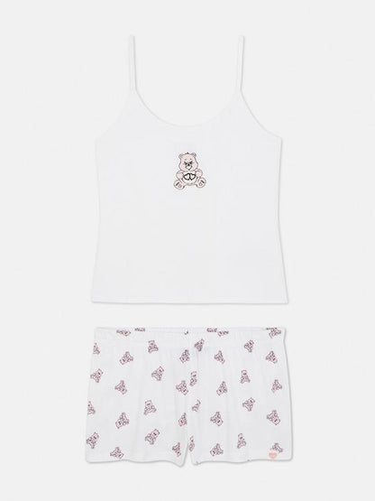 Care Bears Sleeveless Shorty Pyjamas Set