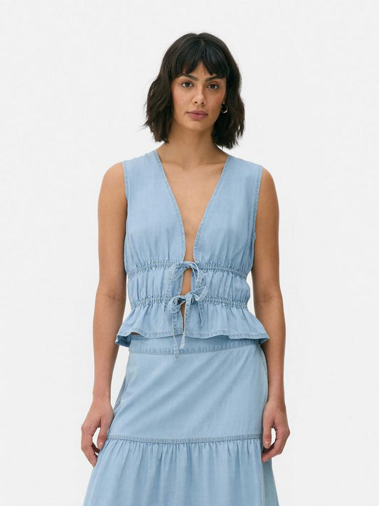 Tie-Front Top