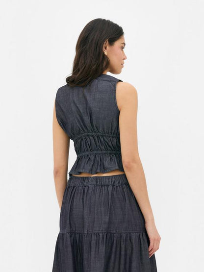 Tie-Front Top