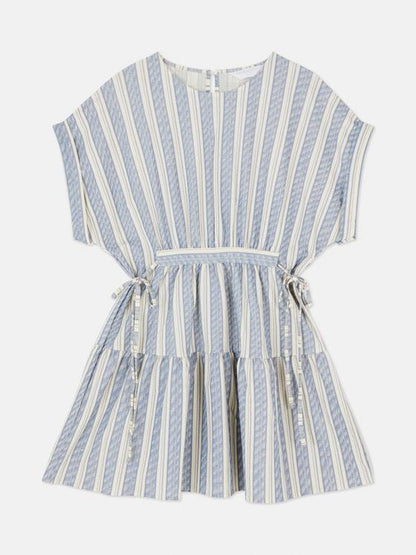 Tiered Mini Smock Dress