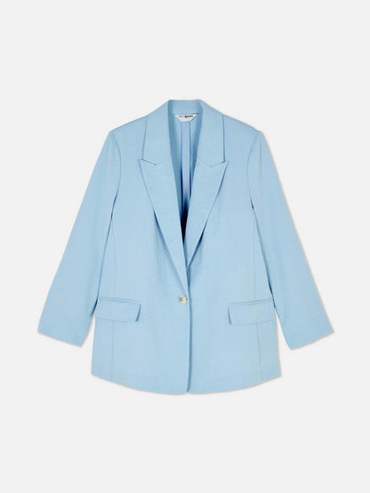Rita Ora Single-Breasted Blazer
