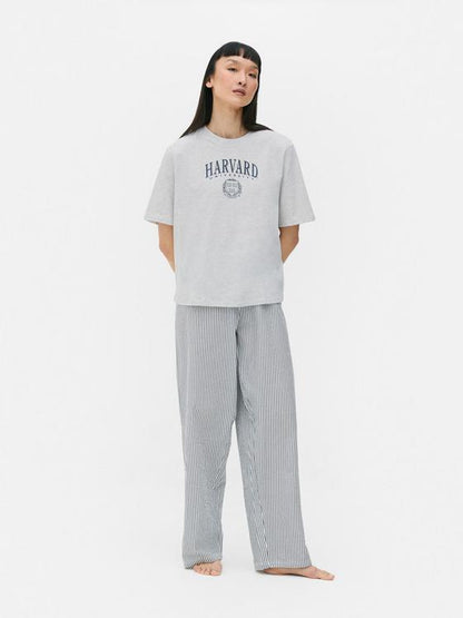 Harvard Short Sleeve Pyjama Set