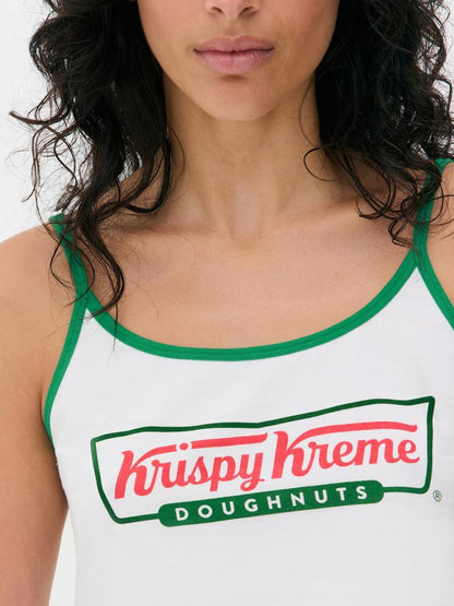 Krispy Kreme Cropped Cami Pyjamas