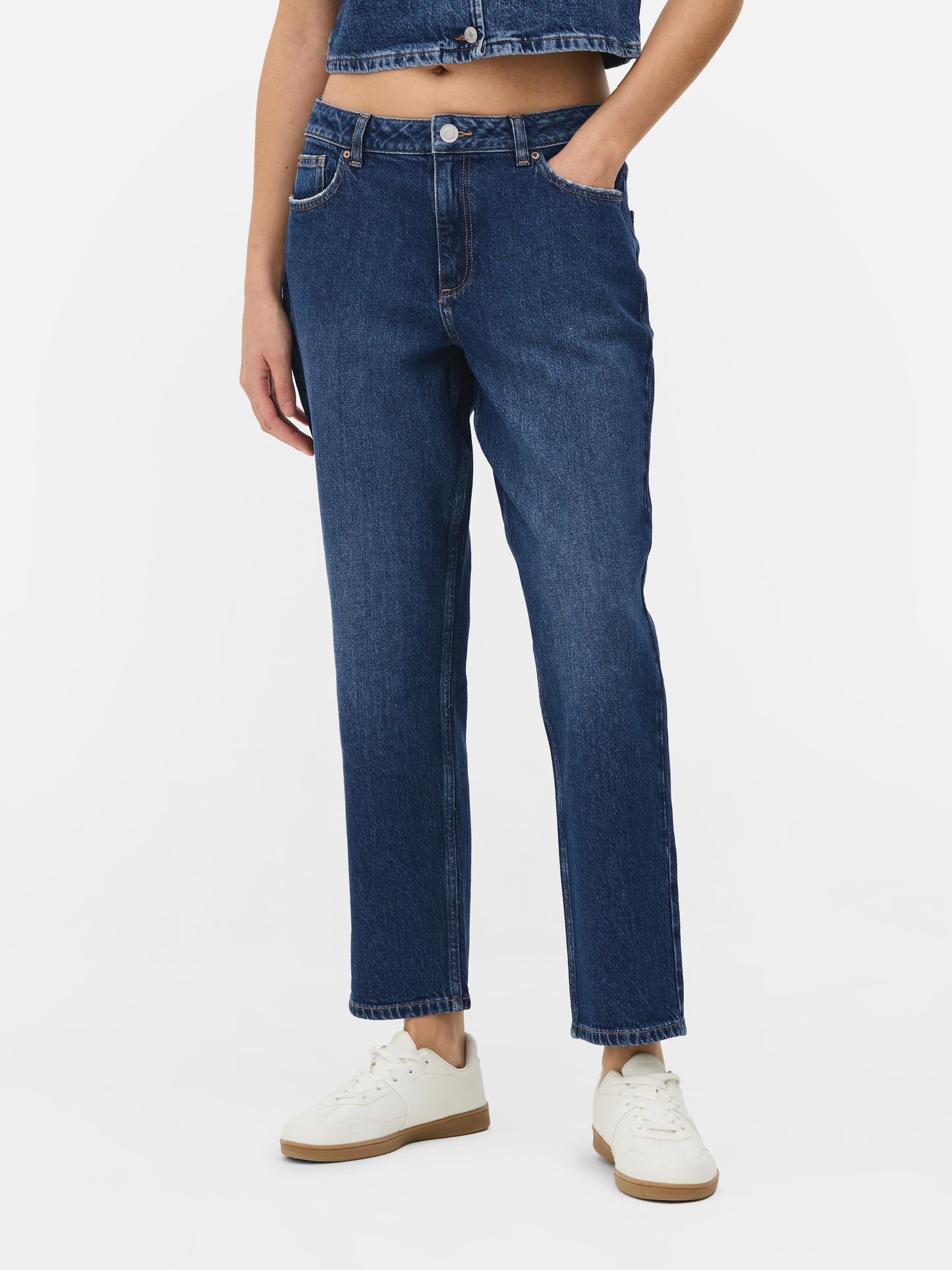 Slim Straight Leg Jeans | Short & Long