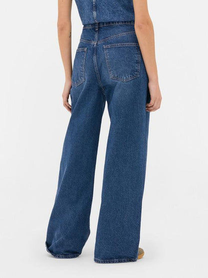 Wide Leg Boyfriend Jeans
