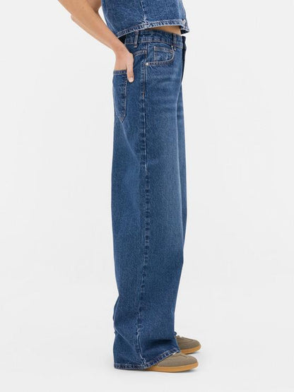 Wide Leg Boyfriend Jeans