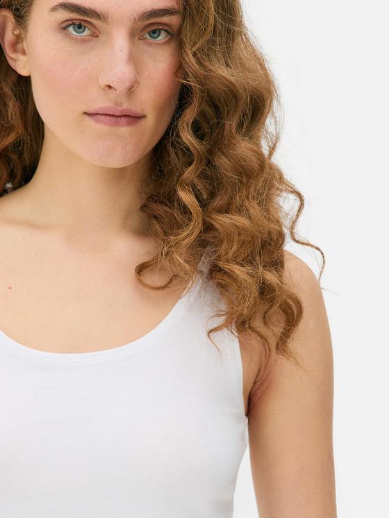 2pk Stretch Vest Top
