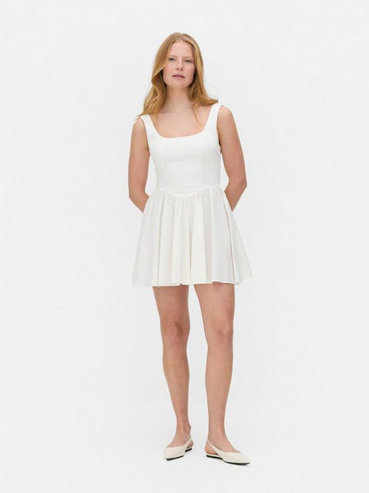 Sleeveless Corset Mini Dress
