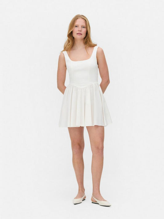 Sleeveless Corset Mini Dress
