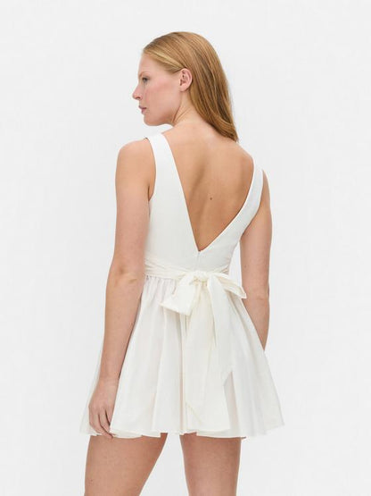 Sleeveless Corset Mini Dress