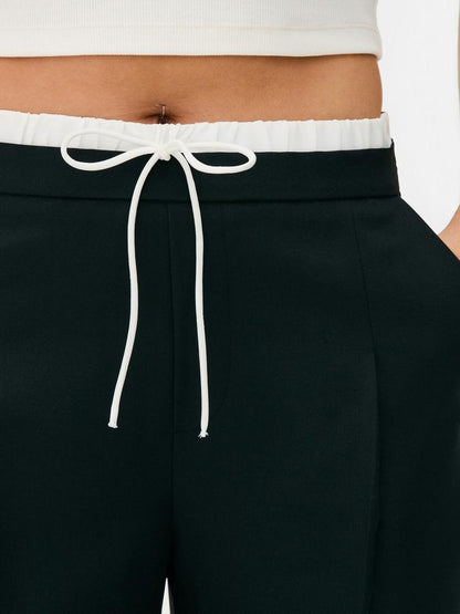 Contrast Waist Trousers