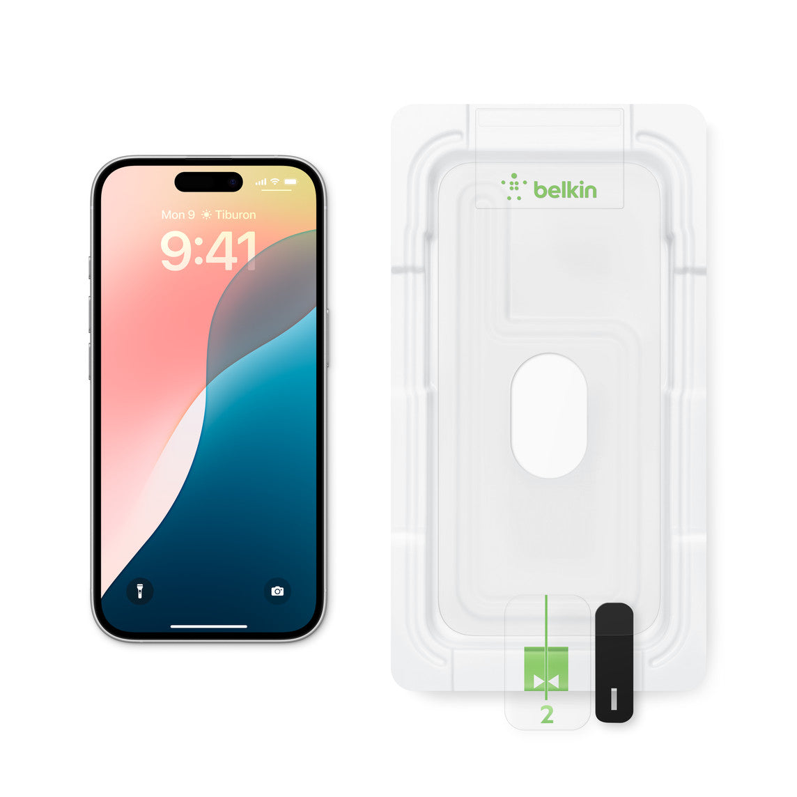 Belkin UltraGlass 2 Screen Protector for iPhone 16 | 15