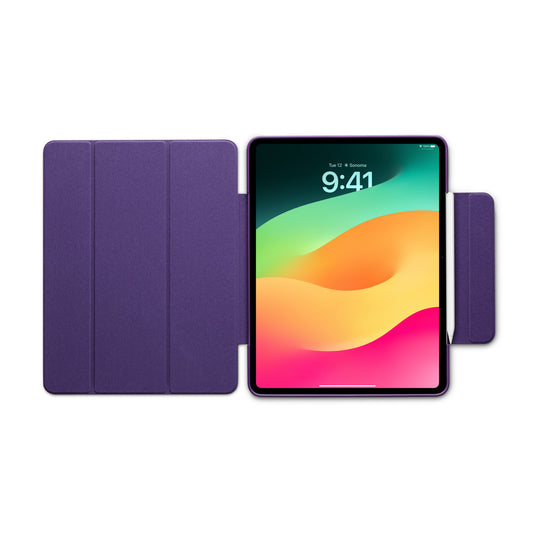 OtterBox Symmetry 360 Folio Case for iPad Pro 13-inch (M4) – Purple