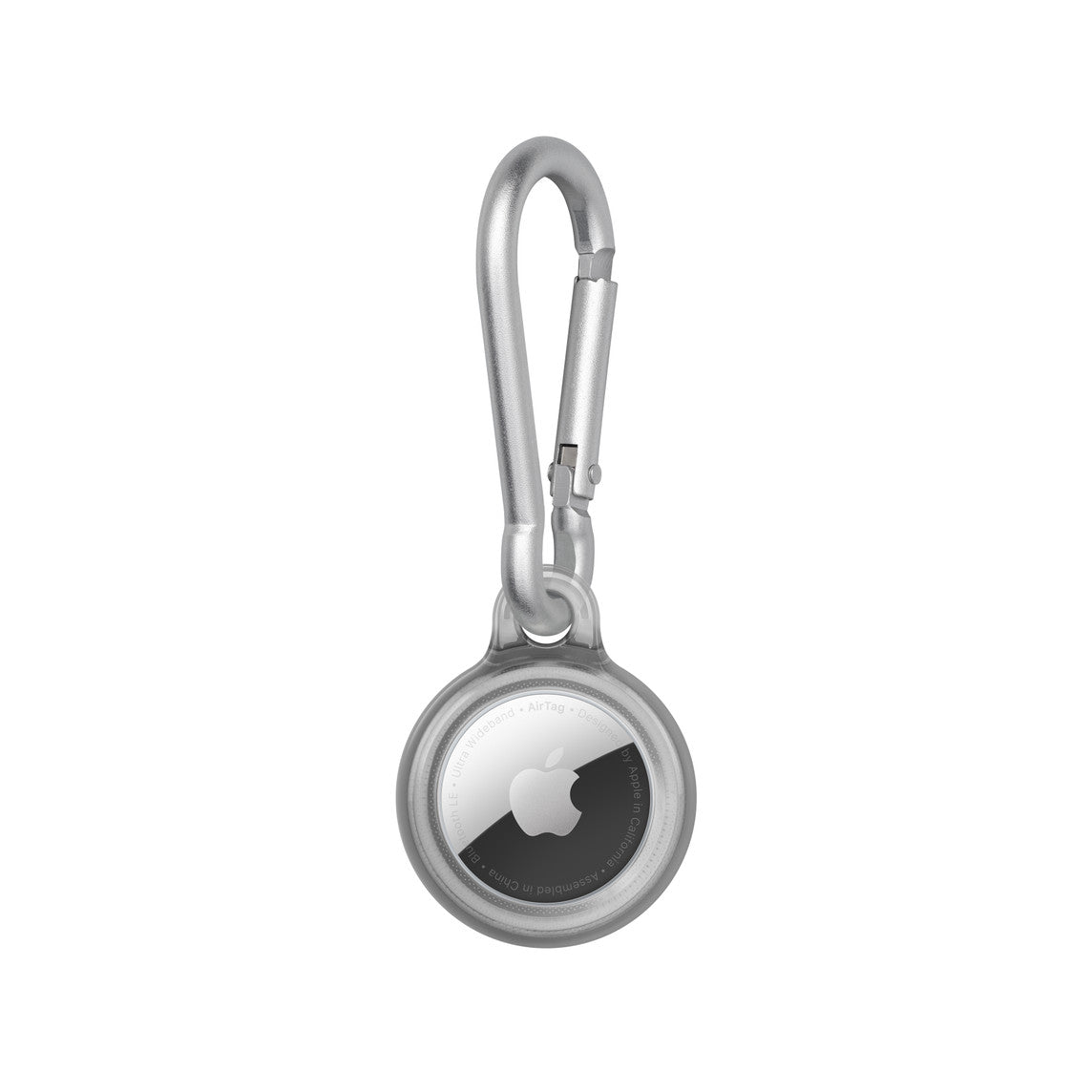 Tech21 EvoPop for AirTag (2 pack) - Gray/Clear