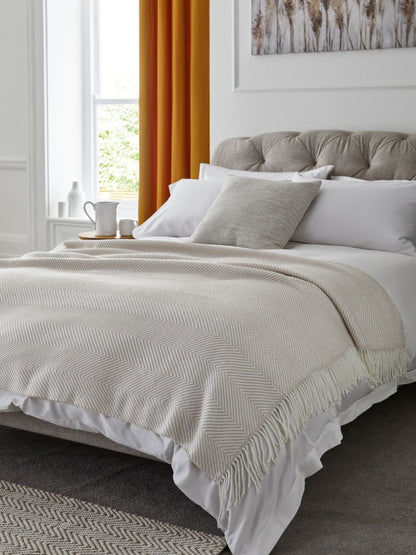 Herringbone Cosy Throw