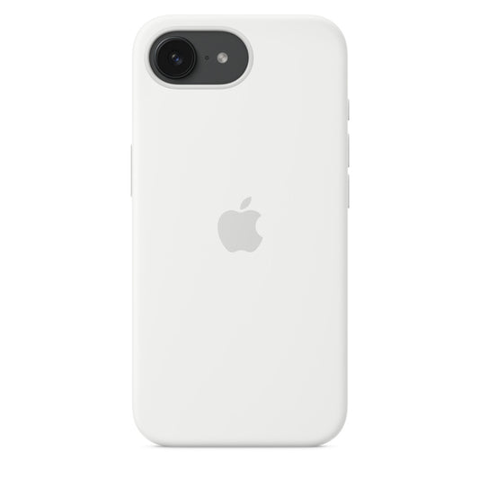 iPhone 16e Silicone Case – White