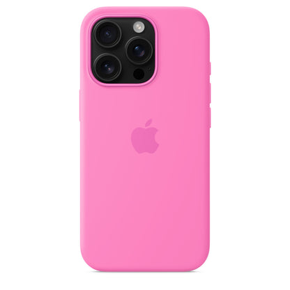 iPhone 16 Pro Silicone Case with MagSafe - Peony