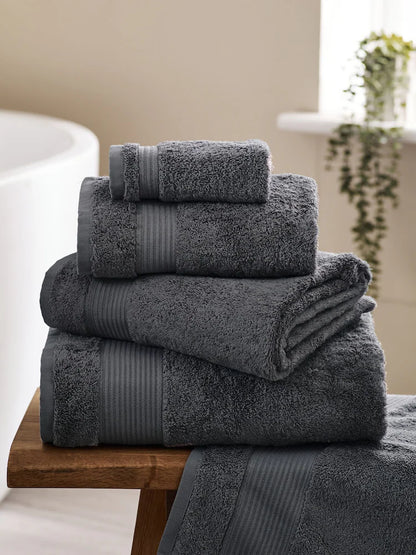 Grey Charcoal Egyptian Cotton Towel