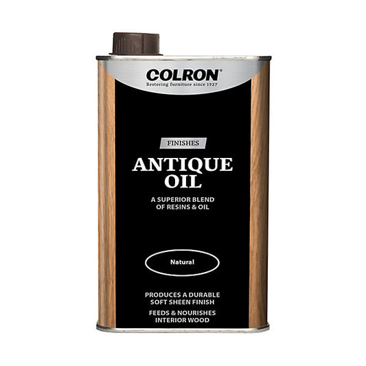 Colron Refined Clear Soft sheen Not antibacterial Furniture Wood oil, 500ml