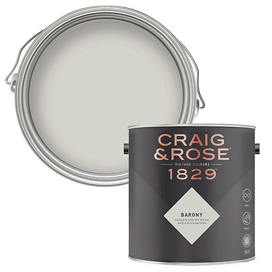 Craig & Rose 1829 Barony Eggshell Wall paint, 750ml