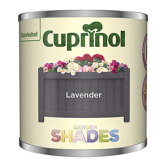 Cuprinol Garden shades Lavender Matt Multi-surface Exterior Fencing & sheds Protector Wood paint, 125ml Tester pot