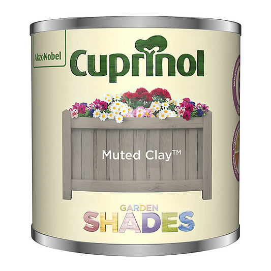 Cuprinol Garden shades Muted clay Matt Multi-surface Exterior Fencing & sheds Protector Wood paint, 125ml Tester pot