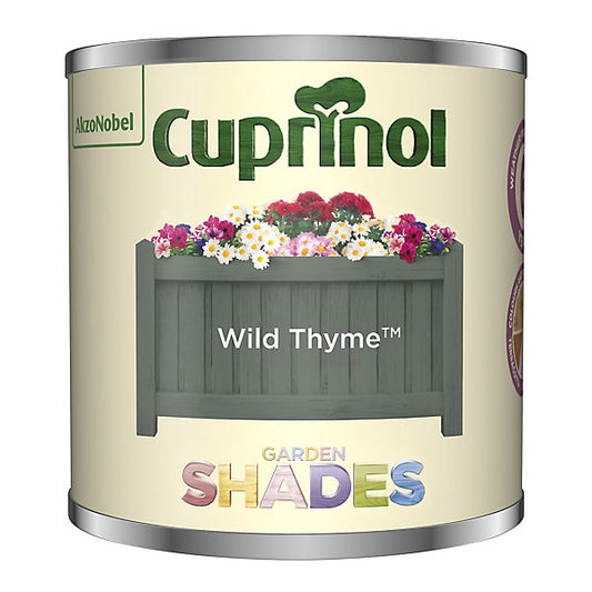 Cuprinol Garden shades Wild thyme Matt Multi-surface Exterior Fencing & sheds Protector Wood paint, 125ml Tester pot