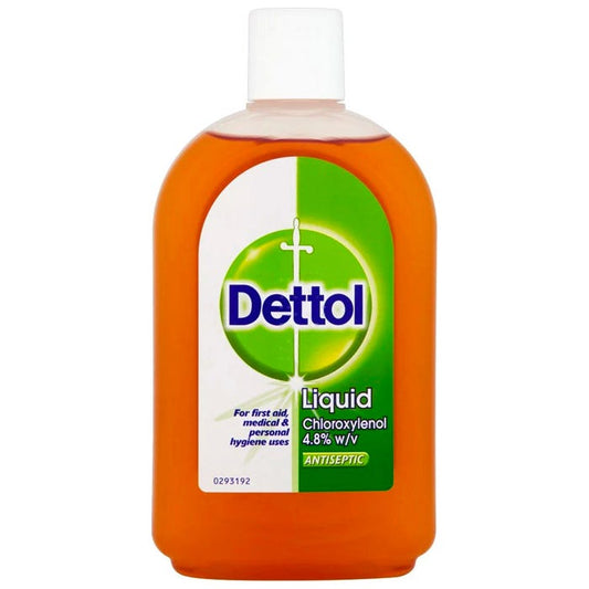 Dettol Liquid Chloroxylenol 4.8% w/v Antiseptic 500ml