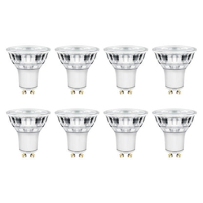 Diall 3.6W 345lm Clear Reflector spot Neutral white LED Light bulb, Pack of 8