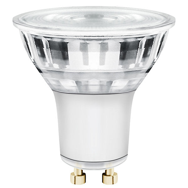 Diall 3.6W 345lm Clear Reflector spot Warm white LED Dimmable Light bulb, Pack of 3