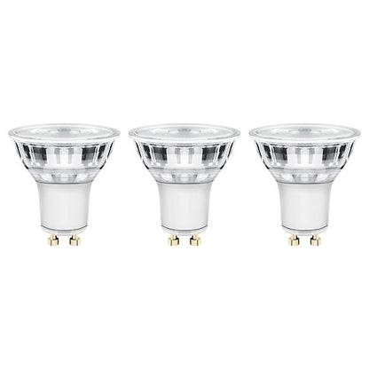 Diall 3.6W 345lm Clear Reflector spot Warm white LED Dimmable Light bulb, Pack of 3