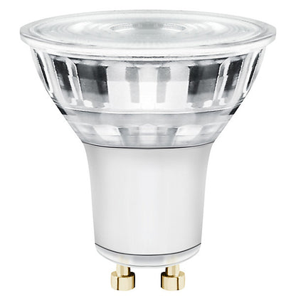 Diall 5.7W 540lm Clear Reflector spot Neutral white LED Dimmable Light bulb