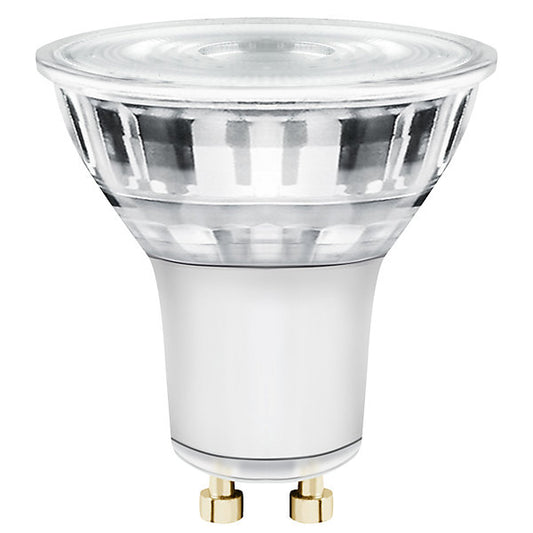 Diall 5.7W 540lm Clear Reflector spot Neutral white LED Dimmable Light bulb