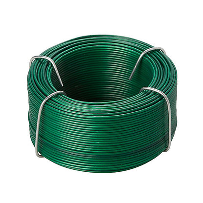 Diall Green PVC & steel Wire, (L)50m (Dia)0.8mm, 270g