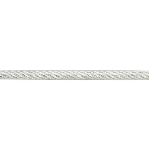 Diall PVC & steel Cable, (L)10m (Dia)6mm, 880g
