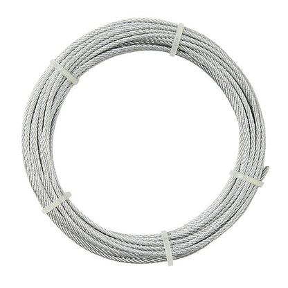 Diall Steel Cable, (L)10m (Dia)4mm