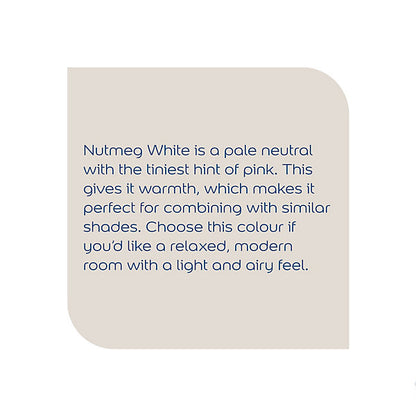 Dulux Easycare Bathroom Nutmeg White Soft sheen Emulsion paint, 30ml