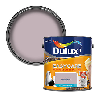 Dulux Easycare Washable & Tough Dusted fondant Matt Wall & ceiling Emulsion paint, 2.5L