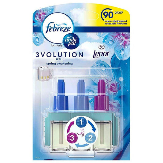 Febreze 3Volution Air Freshener Plug In Refill Spring Awakening, 20ml