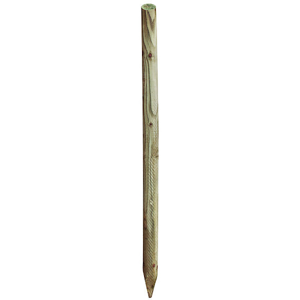 Forest Garden Natural Timber Garden stake (L)0.09m (W)85mm