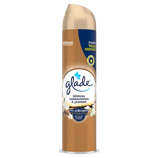 Glade Sensual Sandalwood & Jasmine Aerosol, 300ml
