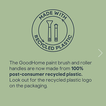 GoodHome 2" Fine filament tip Comfort Flat paint brush